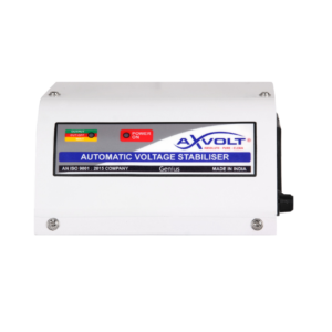 AXVOLT Genius 600 VA Copper Voltage Stabilizer for Smart/ QLED/ 4K TV up to 65 Inch