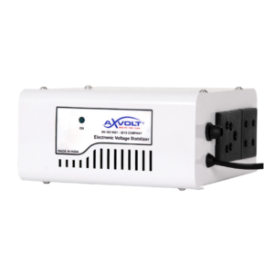 AXVOLT Copper Voltage Stabilizer for Led/Smart TV up to 55 inch + Set Top Box + Home Theater