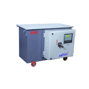 Axvolt 75 KVA Three phase copper servo Voltage Stabilizer (oil cooled)